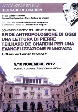 Convegno europeo su Pierre Teilhard De Chardin